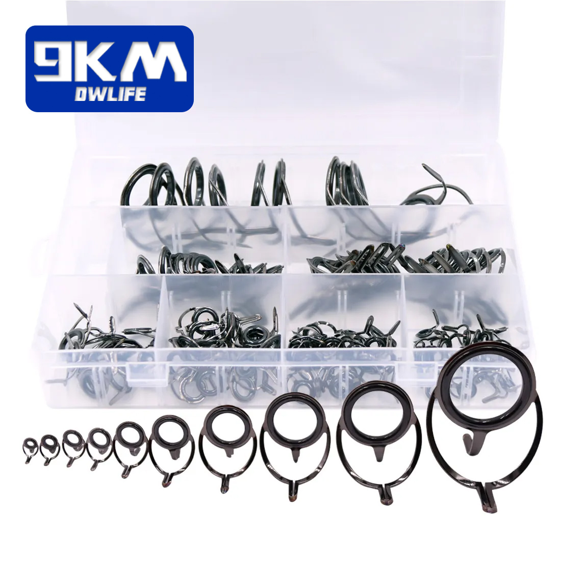 Fishing Rod Guide Replacement - Przewodnik wędkarski 9 ~ 200 sztuk
