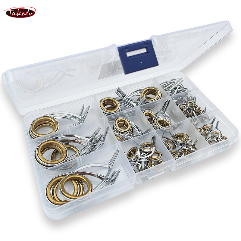 Fishing Rod Guide Replacement - TAKEDO TN75-1 5 Zestawów Przelotek do