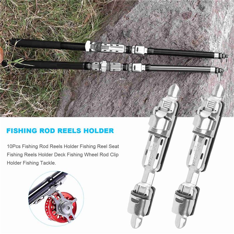 ABPF 10 szt. Uchwyt na kołowro – Fishing Rod Holder recenzja i cena