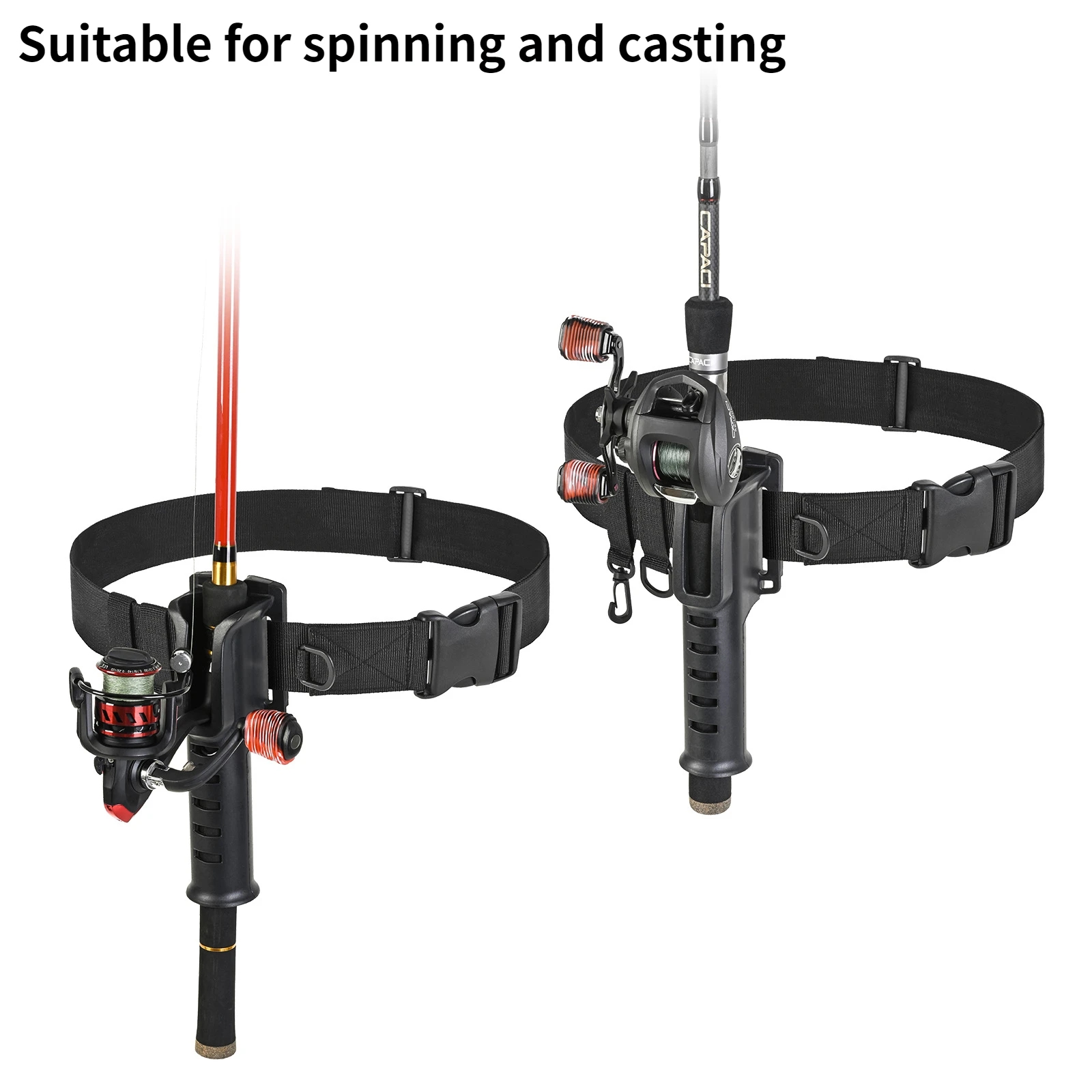Wiszący wędkarski pas biodrowy – Fishing Rod Spinning recenzja i cena