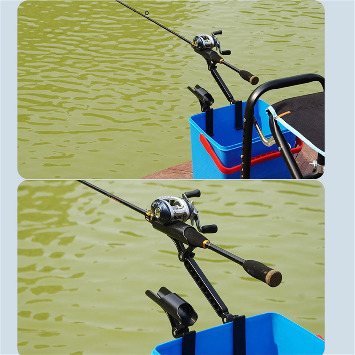 POPULARNY-2 szt. Regulowany uc – Fishing Rod Holder recenzja i cena