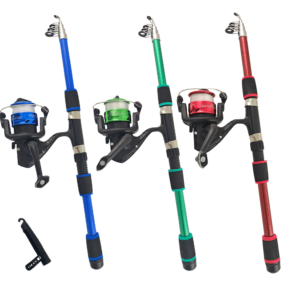 Zestaw wędkarski spinningowy:  – Fishing Rod Combo recenzja i cena