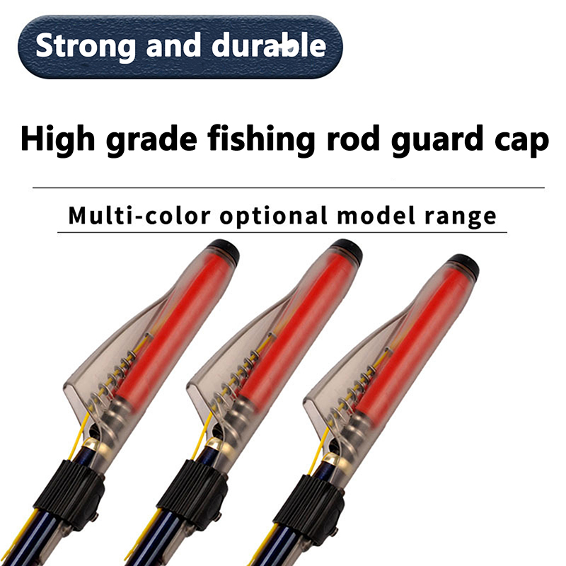 1 szt. Przezroczysta osłonka n – Fishing Rod Guide Replacement recenzja i cena