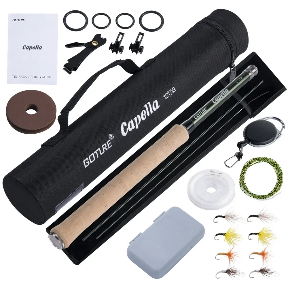 Goture 12FT Klasyczny zestaw w – Fishing Rod Carbon Fiber recenzja i cena